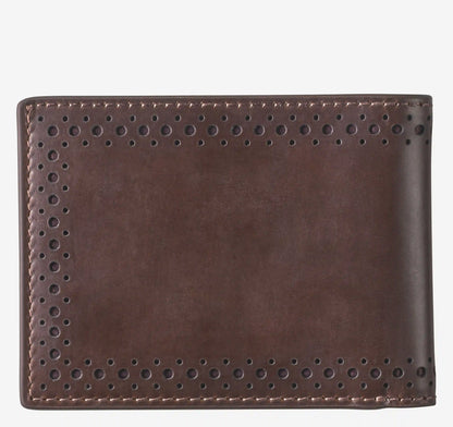 175th Anniversary Colorblocked Billfold Wallet - Brown Multi