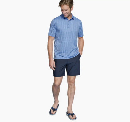 XC4® Performance Print Polos + Cool Degree® - Blue Shark