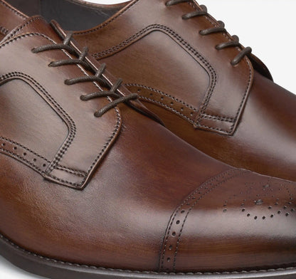 Ellsworth Cap Toe - Brown Italian Calfskin