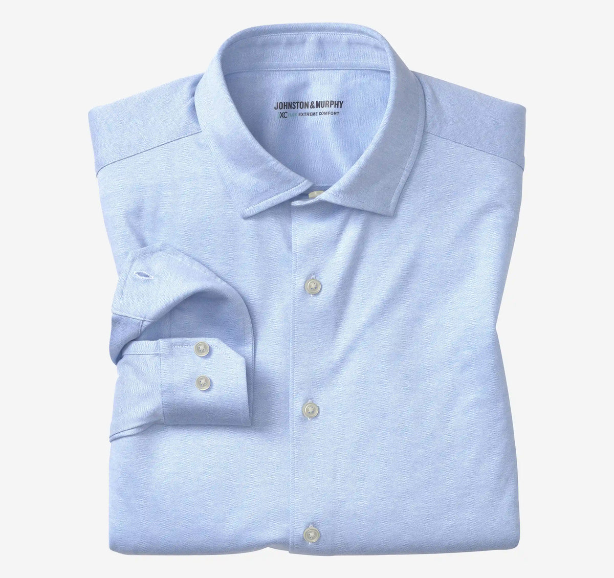 XC Flex® Ascend Long-Sleeve Shirt - Light Blue Birdseye