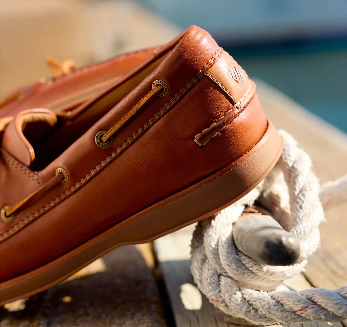 Monaco 2-Eye Boat Shoe - Tan Glove Leather