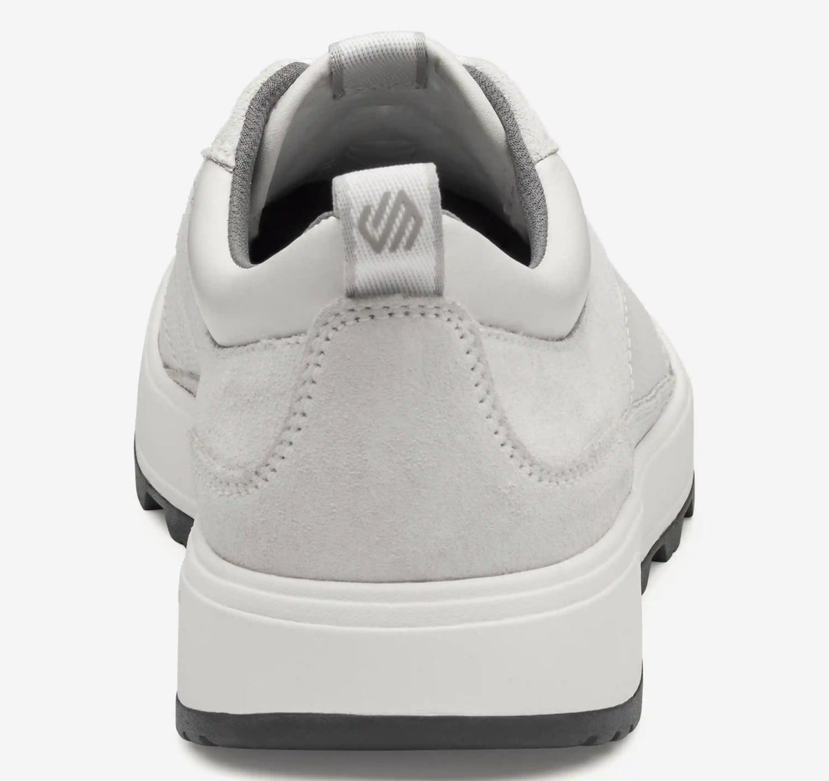 Lucas U-Throat - White Full-Grain Leather/Suede