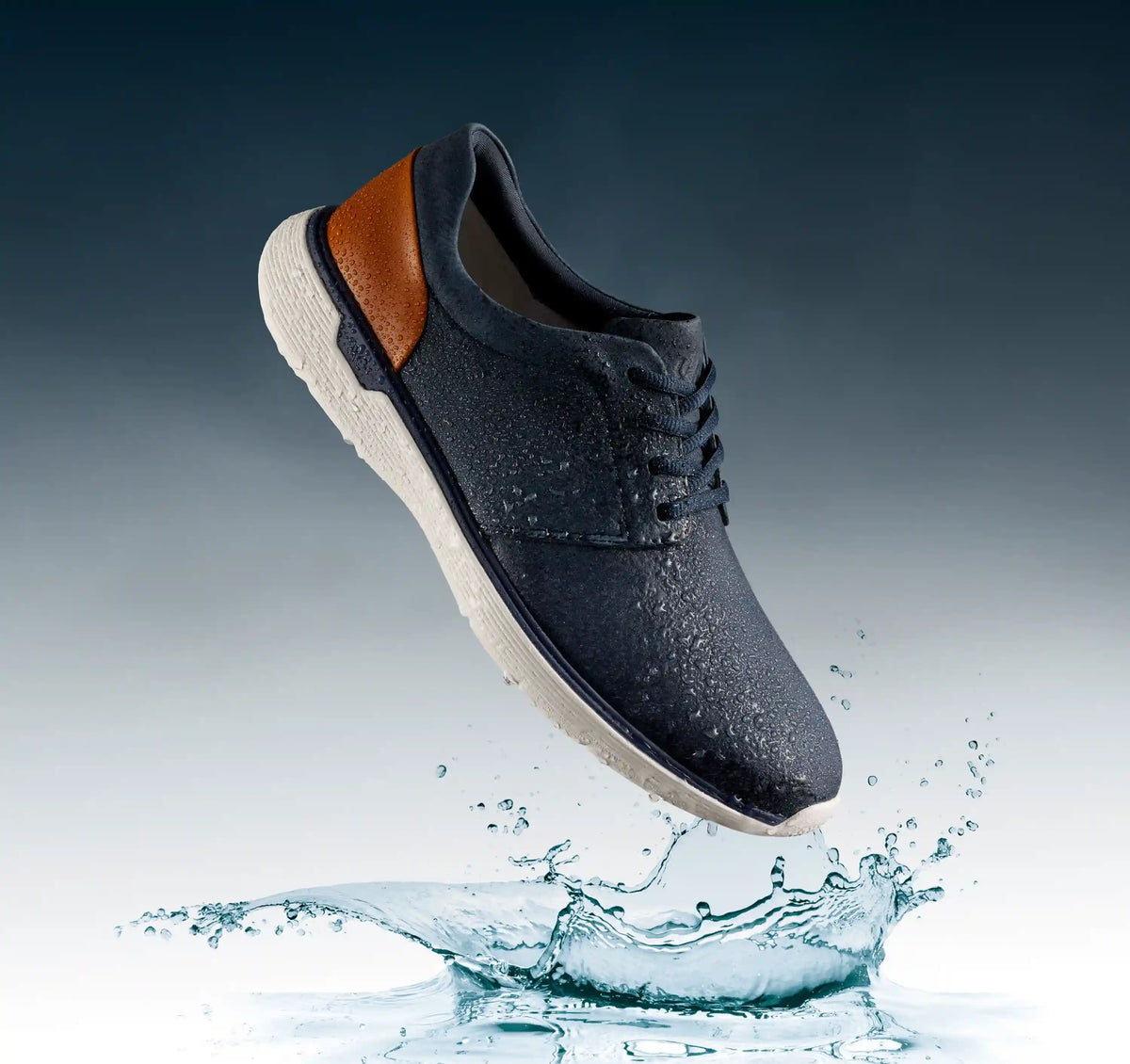 XC4® Prentiss 2 Plain Toe - Navy Waterproof Tumbled Nubuck