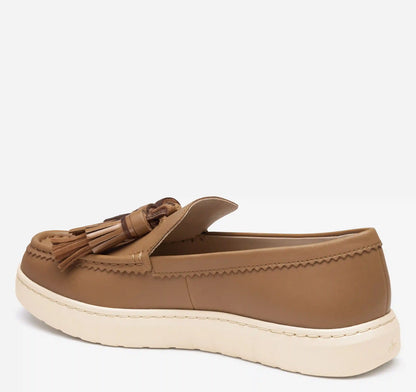 Camryn Tassel Loafer - Cognac Nappa Leather