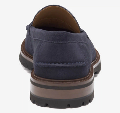 Collier Penny Loafer - Navy Suede