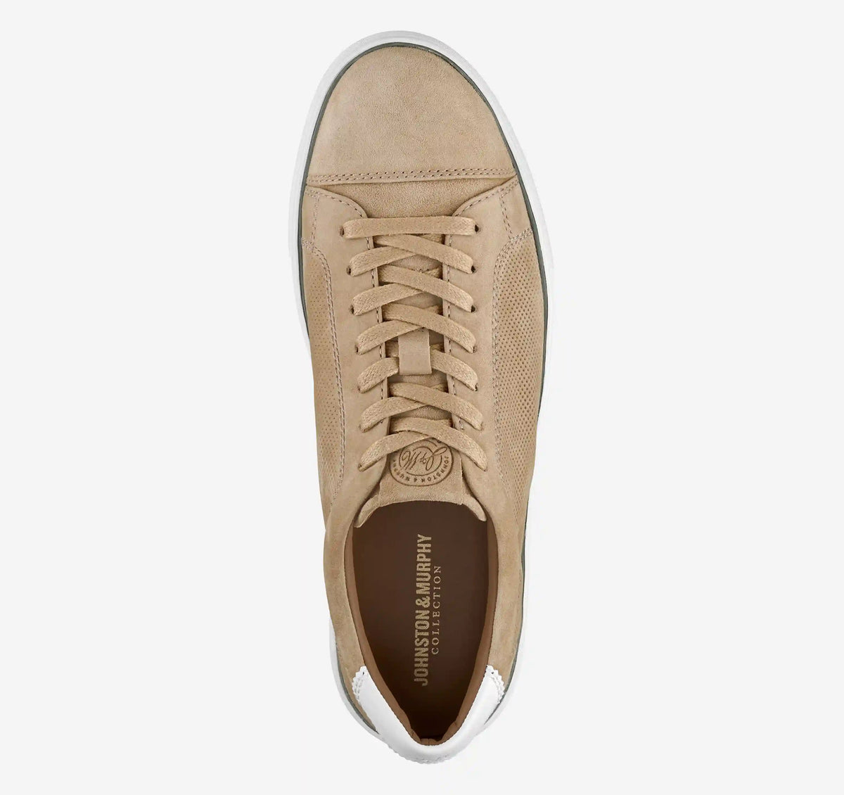Luther Perfed Lace-to-Toe - Beige Italian Suede
