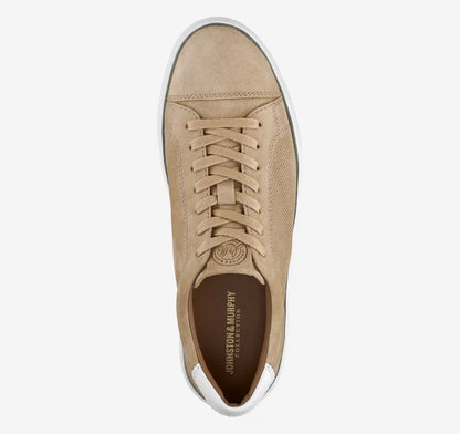 Luther Perfed Lace-to-Toe - Beige Italian Suede
