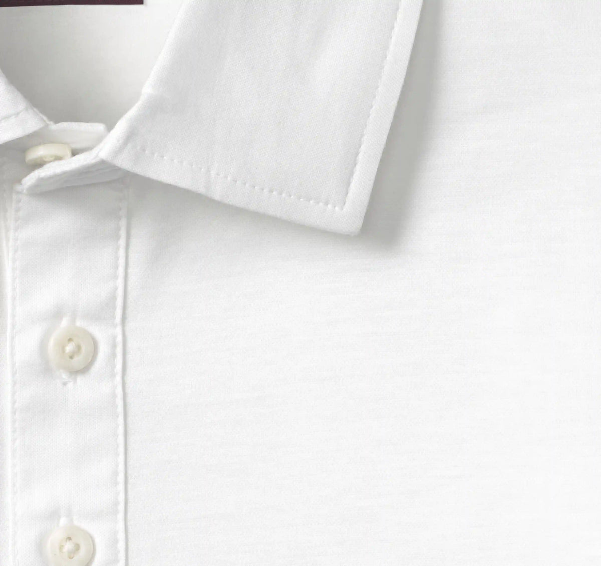 Conrad Oxford Polo - White