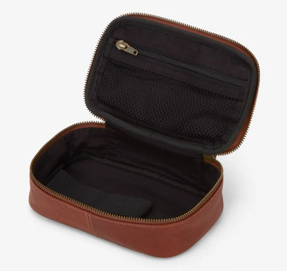 Pebbled Cord Organizer - Tan