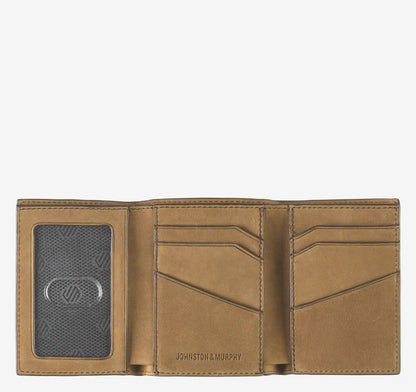 Jackson Trifold Wallet - Tan Oiled