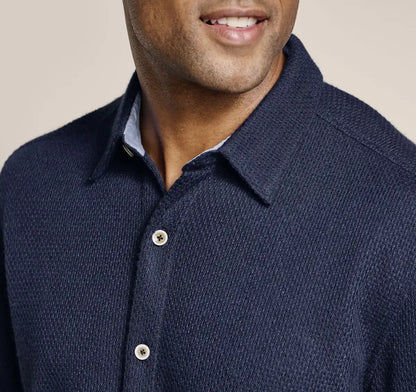 Linden Textured Short-Sleeve Shirt