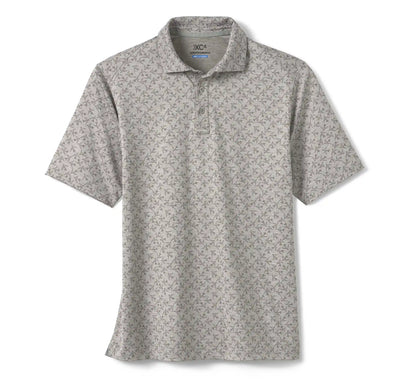 XC4® Performance Print Polos + Cool Degree® - Gray Airplane