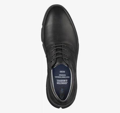 XC4® Tanner Plain Toe - Black Waterproof Full-Grain Leather