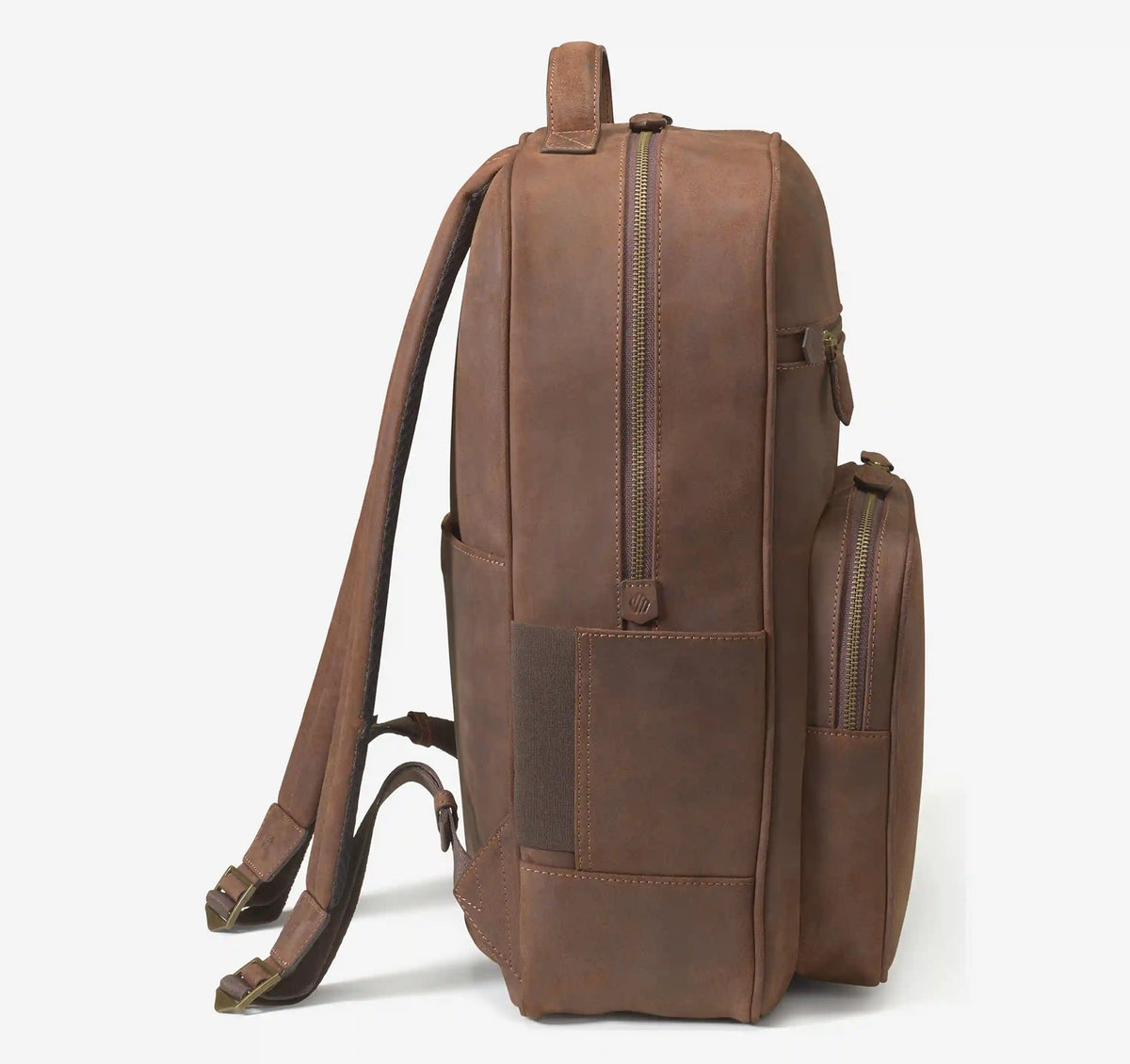 Rhodes Backpack - Brown Bomber Leather