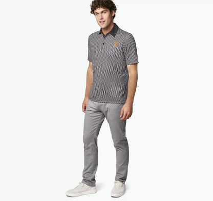 Collegiate XC+™ State Print Polo - University of Tennessee - Black