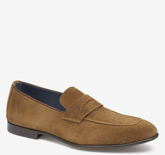 Taylor Penny Loafer - Snuff Italian Suede
