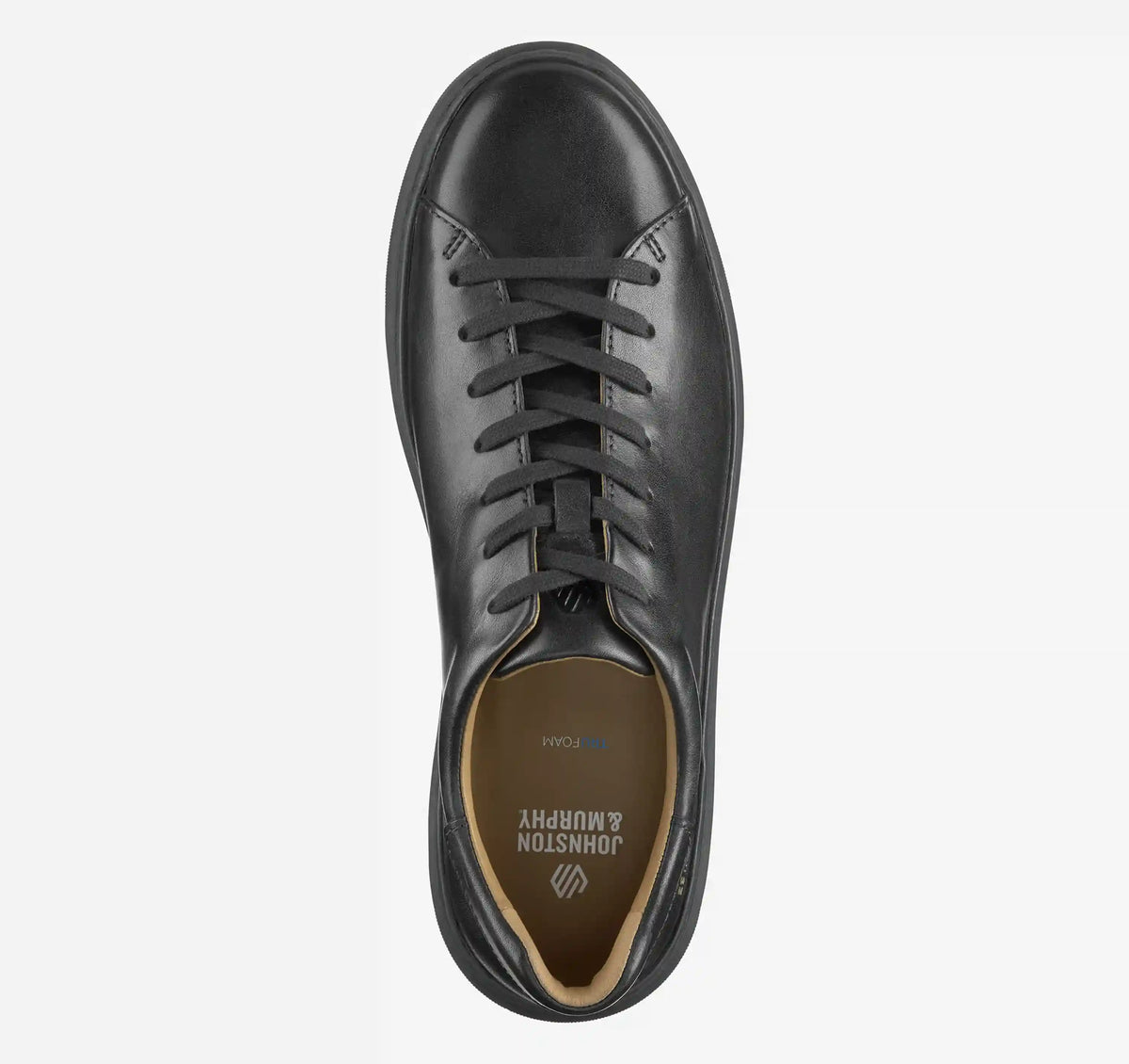 Anders Lace-To-Toe - Black Full Grain Leather/Black Sole