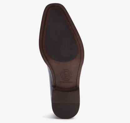 Larson Plain Toe - Navy Italian Calfskin