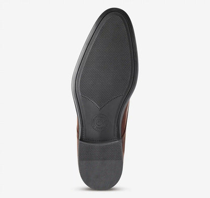 Redford Plain Toe - Tan Hand-Finished Full-Grain Leather