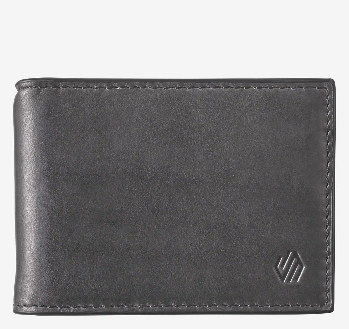 Rhodes Snap Bill Till - Black Full Grain