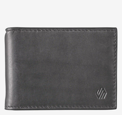 Rhodes Snap Bill Till - Black Full Grain