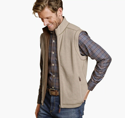Icon Reversible Vest - Rust/Oatmeal