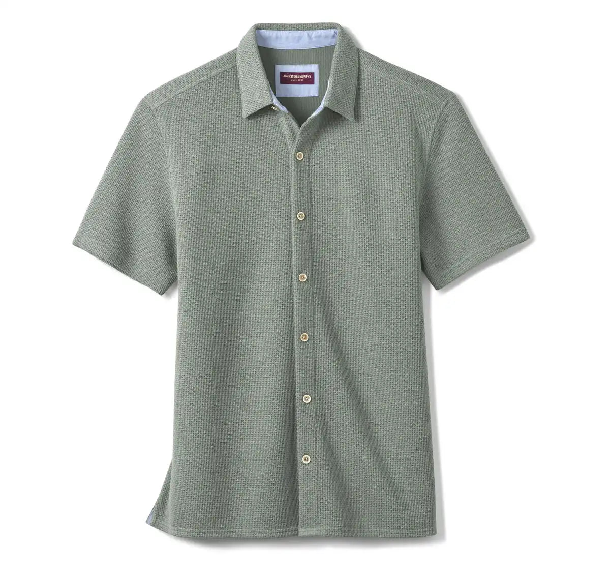 Linden Textured Short-Sleeve Shirt