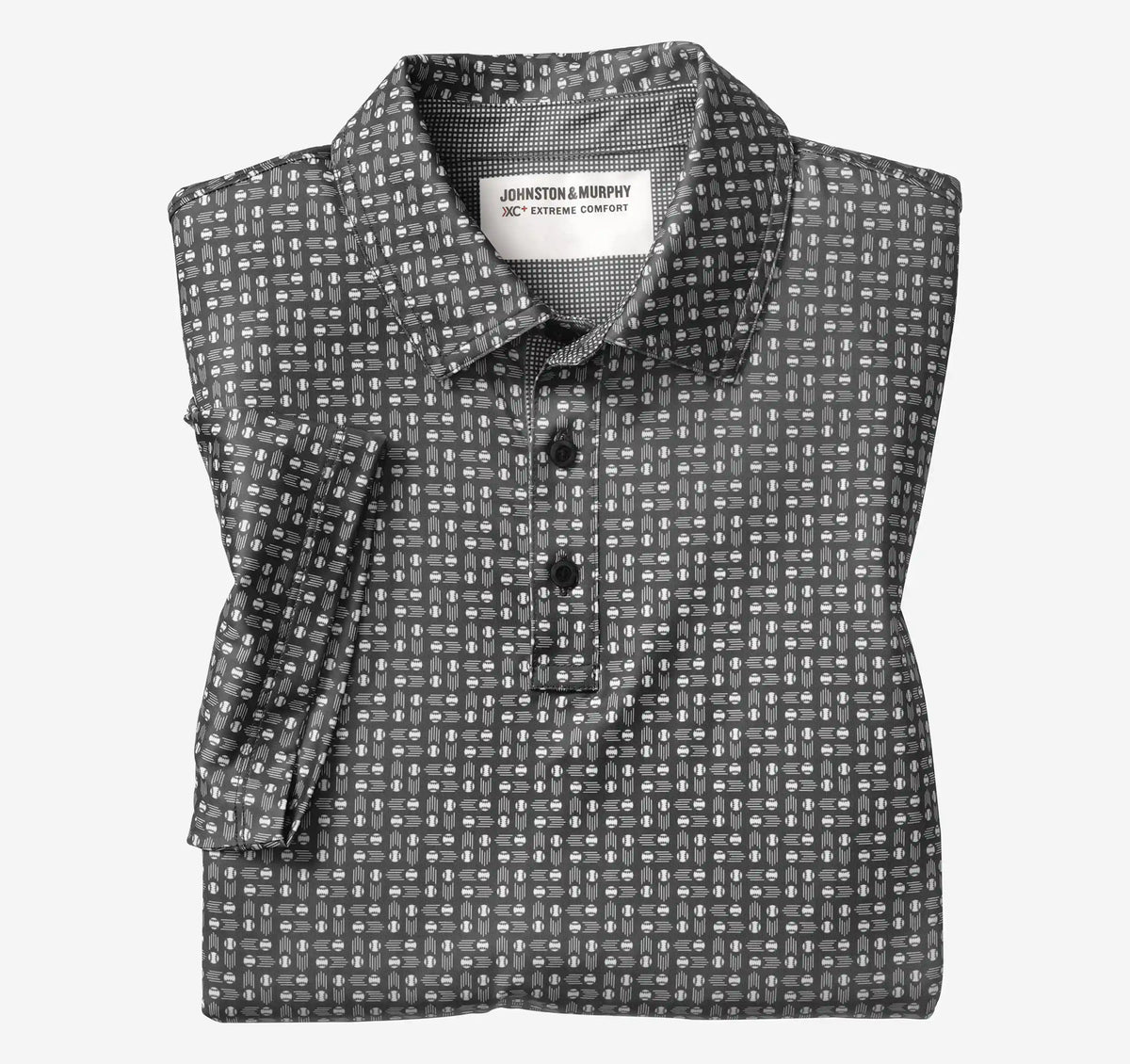 Game Day XC+™ Baseball Print Polo - Black