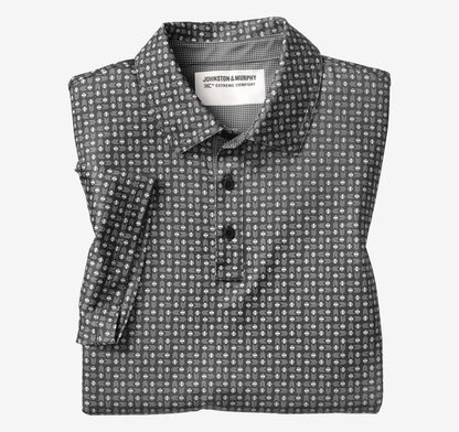 Game Day XC+™ Baseball Print Polo - Black