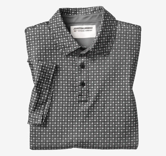 Game Day XC+™ Baseball Print Polo - Black