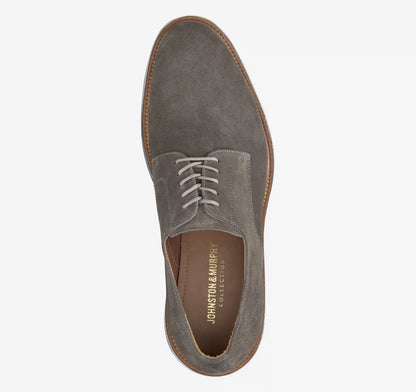 Jenson Plain Toe - Gray Italian Suede