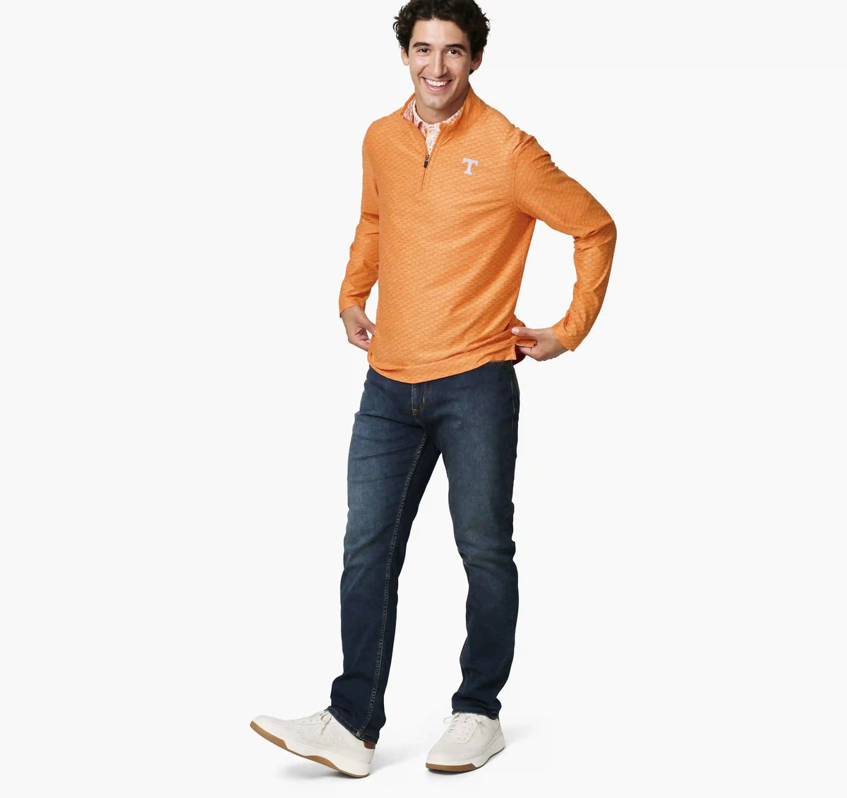 Collegiate XC+™ State Print Quarter-Zip - University of Tennessee - Orange