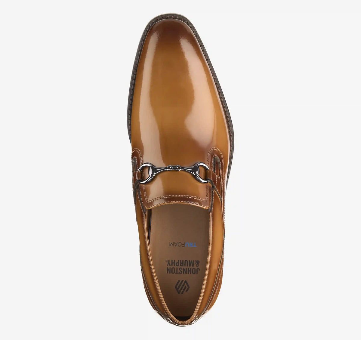 Richland Plain Toe Bit Loafer - Tan Brush-Off Leather