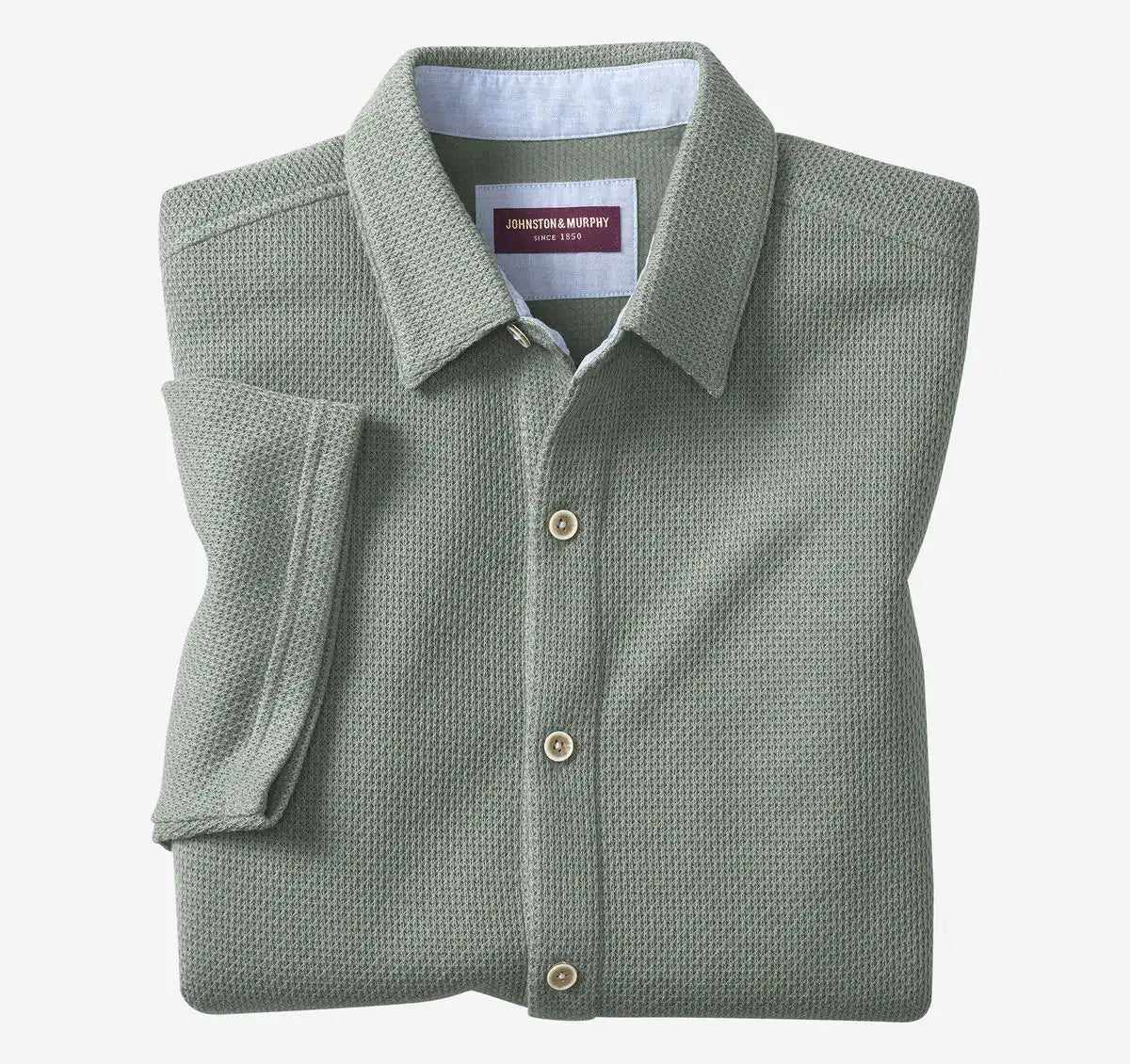 Linden Textured Short-Sleeve Shirt