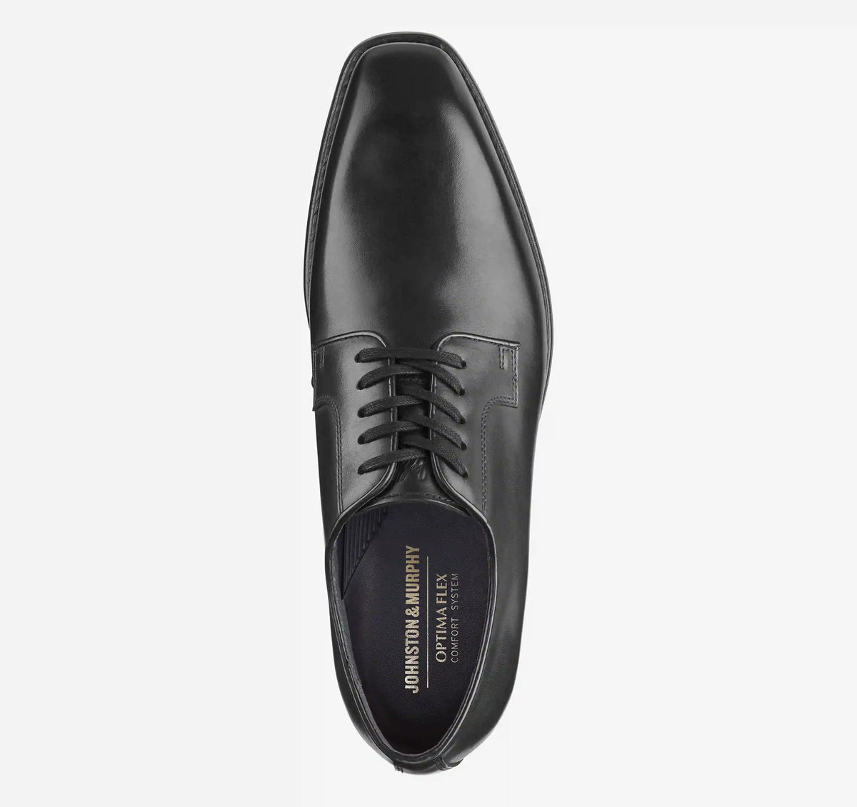 Ashton Plain Toe - Black Full-Grain Leather