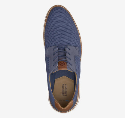 Braydon Knit Plain Toe - Navy Knit