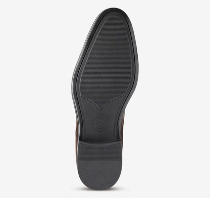 Redford Plain Toe - Mahogany Hand-Finished Full-Grain Leather