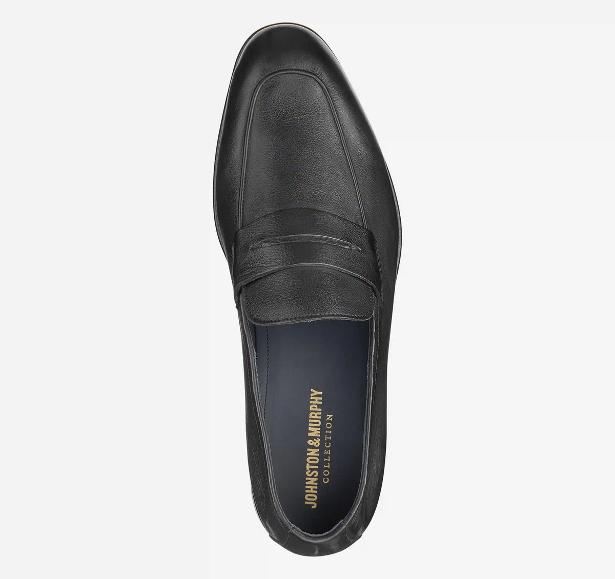 Taylor Penny Loafer - Black Italian Calfskin