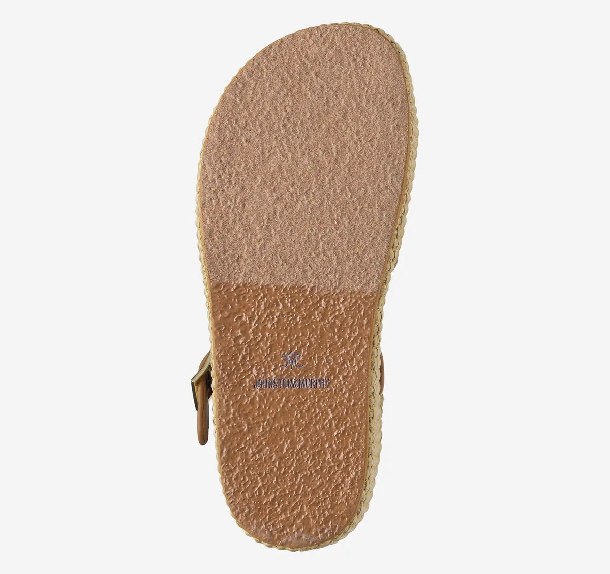 Carli Cross-Band Sandal - Natural Raffia/Cognac Nappa Leather