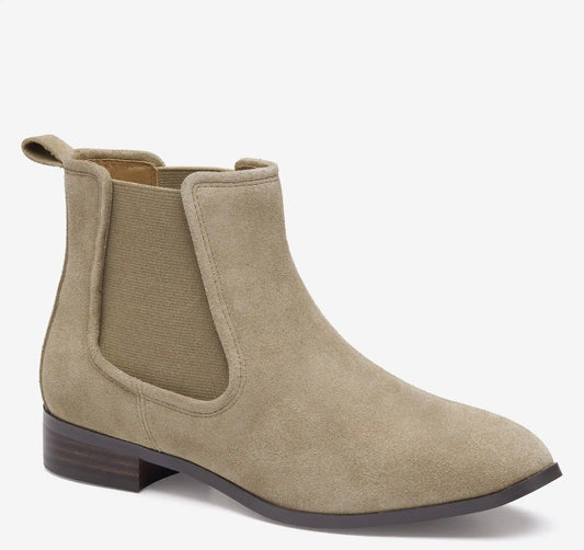 Tinsley Chelsea Bootie - Taupe Suede