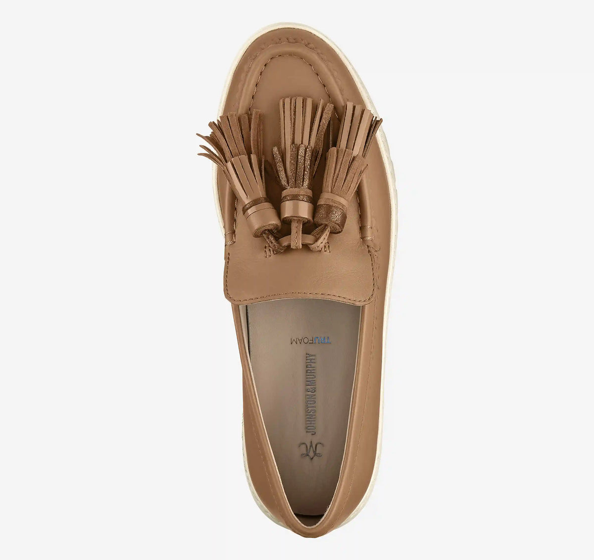 Camryn Tassel Loafer - Cognac Nappa Leather