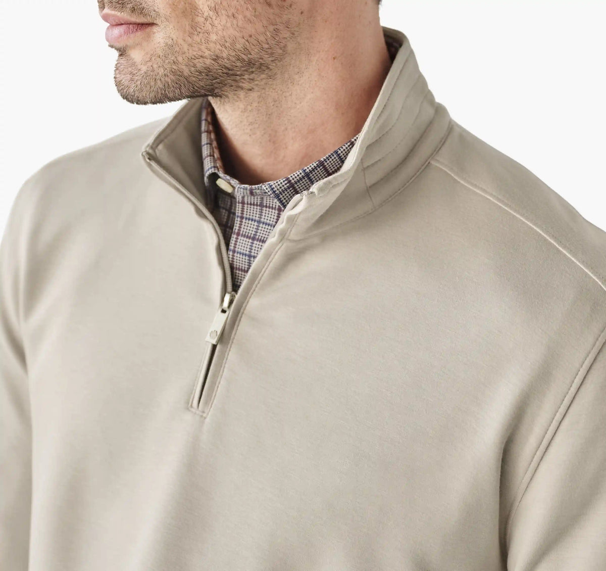 Essential Quarter-Zip - Stone