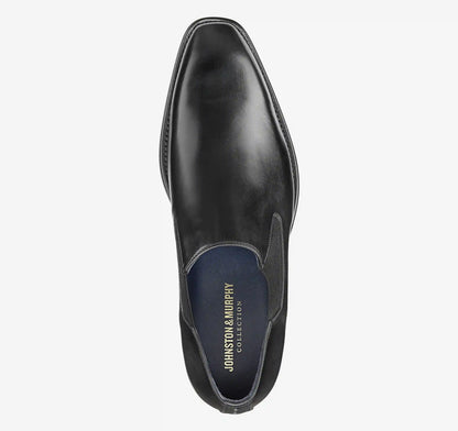 Larson Slip-On - Black Italian Calfskin