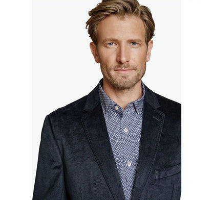 Printed Plush 175th Anniversary Blazer - Navy