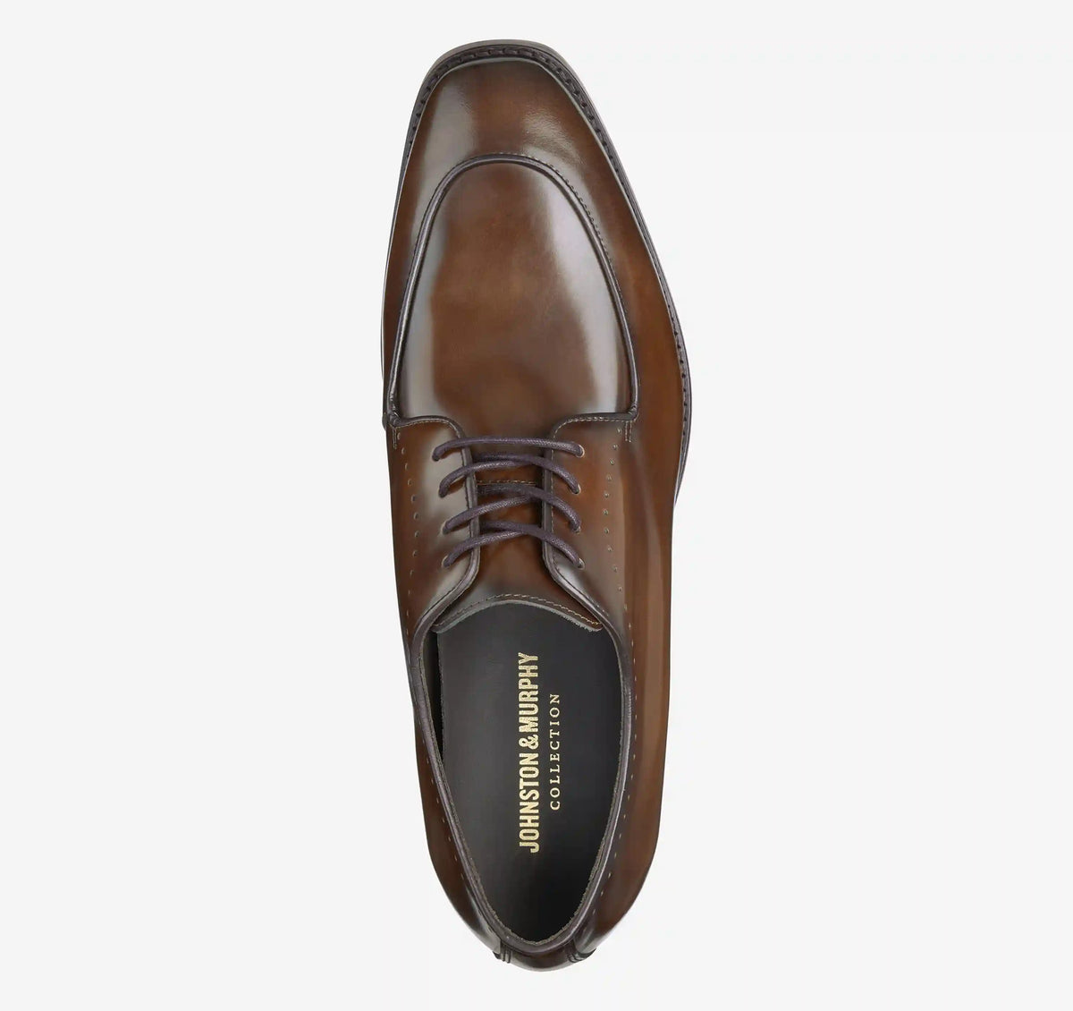 Arrister Moc Toe Lace-Up - Tan Italian Full-Grain Leather