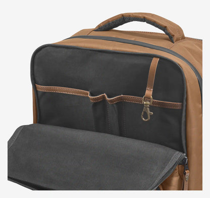 Hudson Waterproof Travel Backpack - Cognac