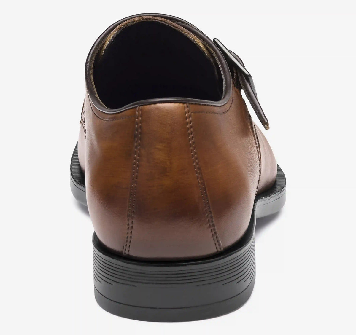 Redford Single Buckle Monk - Tan Hand-Finished Full-Grain Leather