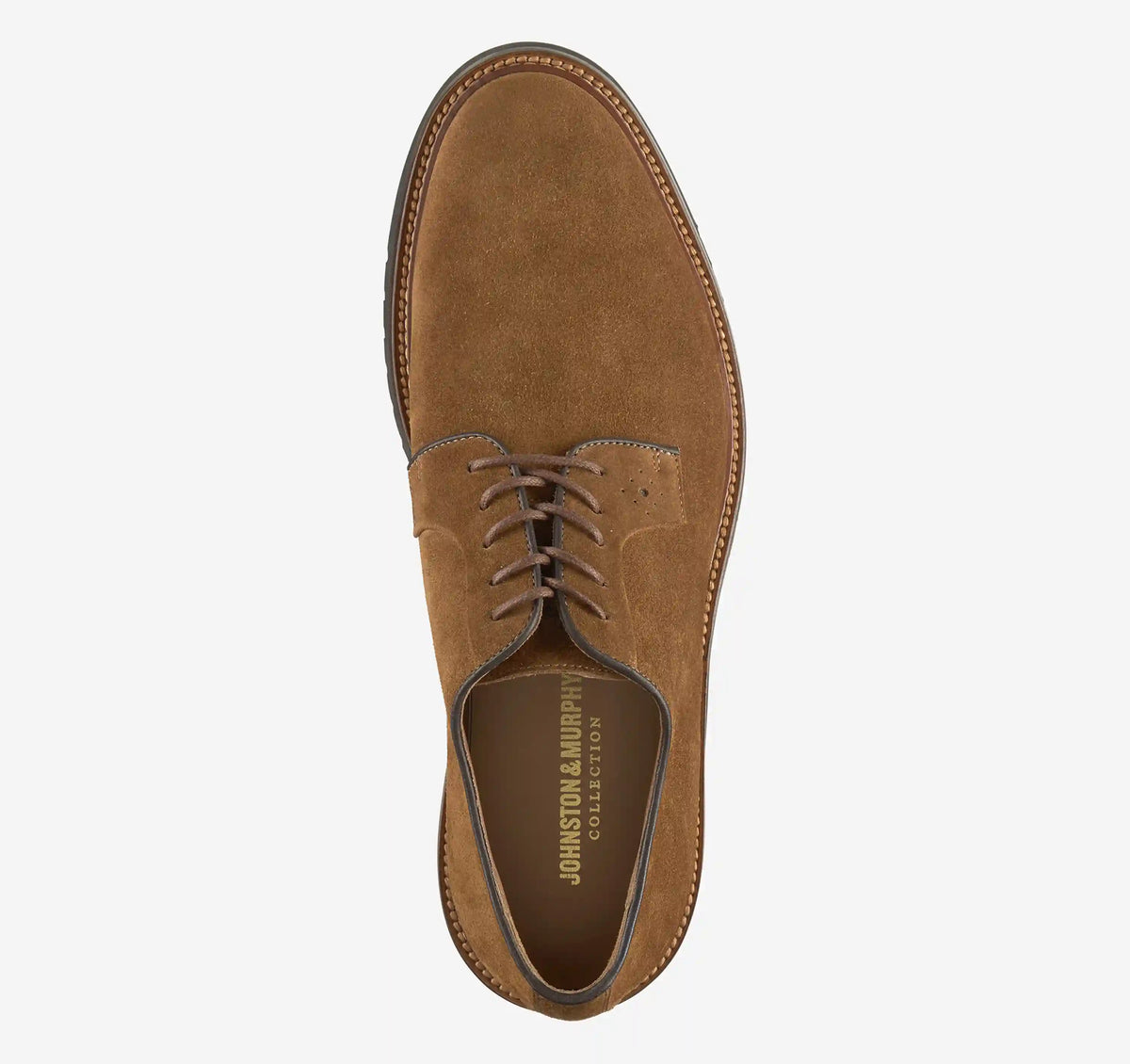 Hartford Plain Toe - Snuff Italian Suede