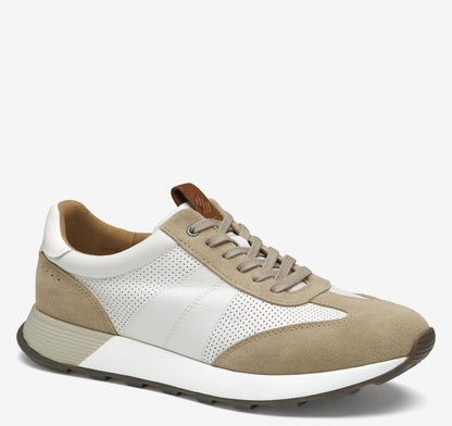 Kinnon T-Toe - Sand Suede/White Full Grain