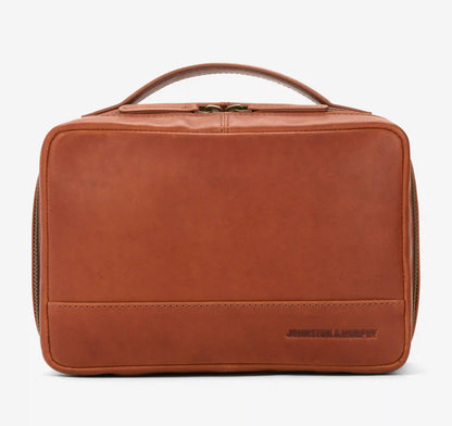 Rhodes Travel Kit - Tan Full Grain